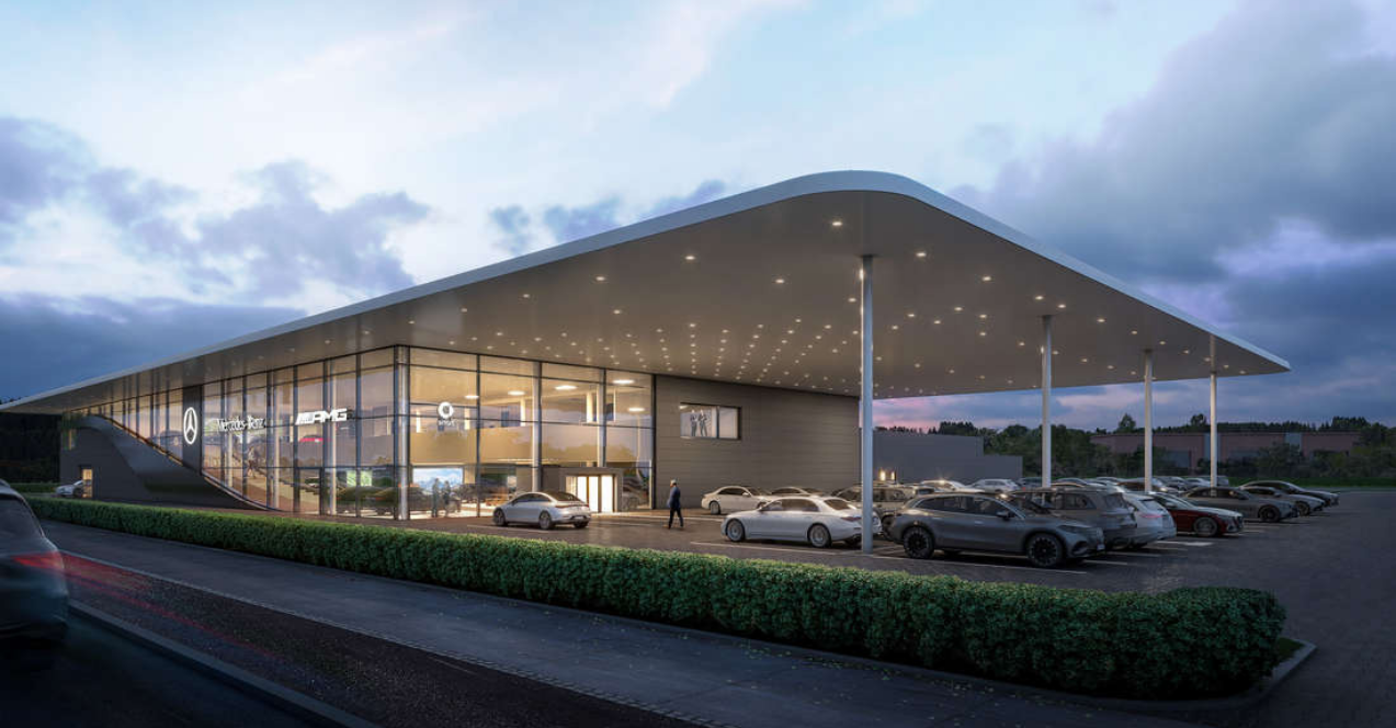 Mercedes Benz MBKF Köln-Frechen TGA Planung R2 Ingenieure GmbH