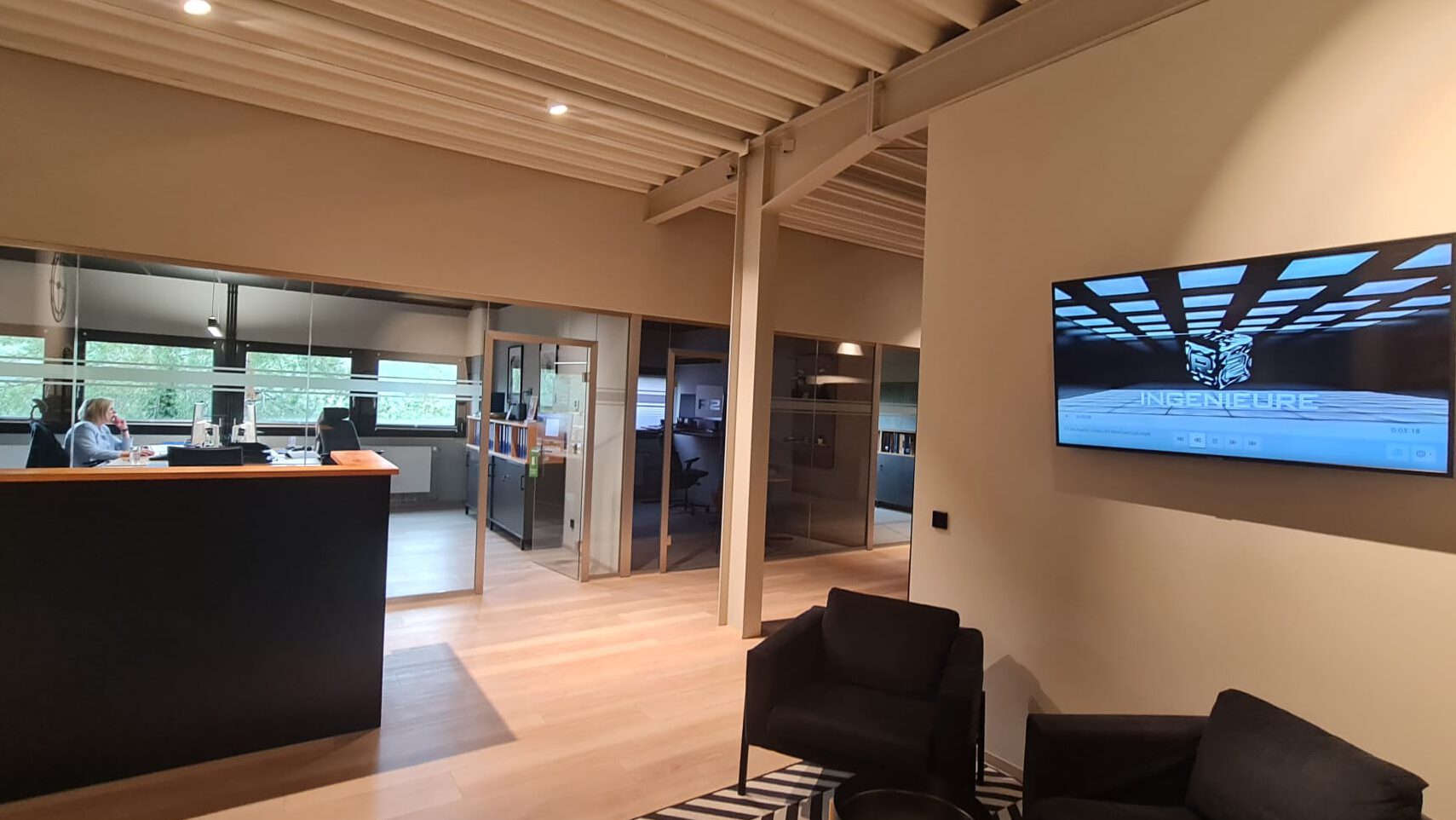 R2 Ingenieure GmbH Büro Eingangsbereich TGA Planung